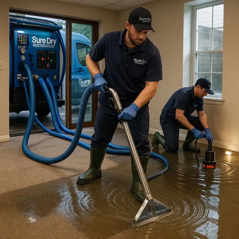 Water Extraction and Removal process in Harvey, ND